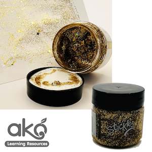 Lunar Pastes And Glitters: Solar Flare Stickles Glitter Gel