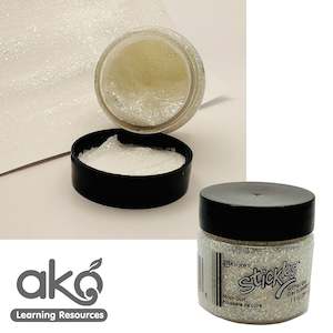 Lunar Pastes And Glitters: Moon Dust Stickles Glitter Gel