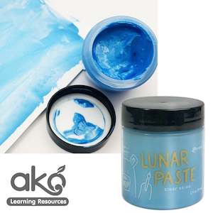 Lunar Pastes And Glitters: Clear Skies Light Blue Lunar Paste