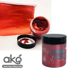 Lunar Pastes And Glitters: Bee Sting Red Lunar Paste
