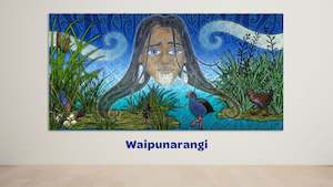 Matariki Murals: Matariki Mural - Waipunarangi