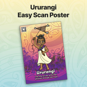 Ece Matariki Posters: Ururangi Easy Scan Poster