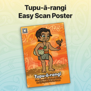 Ece Matariki Posters: Tupu-a-rangi Easy Scan Poster