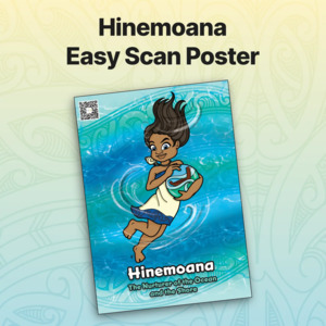 Ece Hine Atua Posters: Hinemoana Easy Scan Poster