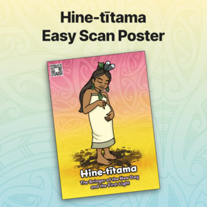 Hine-tītama Easy Scan Poster