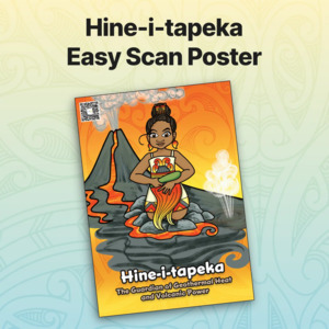Ece Hine Atua Posters: Hine-i-tapeka Easy Scan Poster