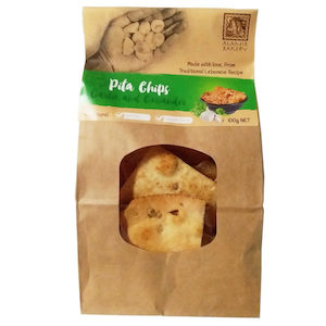 Alamir Bakery: Pita Chips – Garlic and Coriander – Alamir Bakery