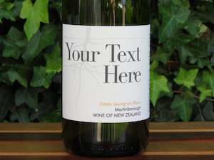Christmas Release 2022: Sauvignon Blanc Personalised Labels (3btls)