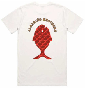 Products: Red Fish Logo Tee - Albariño Brothers