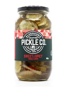 Products: Alderson's Sweet n Spicy Crinkle Cut Pickles