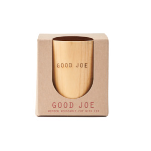 Good Joe Coffee Co: Good Joe Wooden Cup