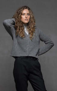 Autumn Winter: 3GG CROPPED MERINO CARDIGAN