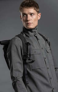 Mens T Shirt: WOOL COTTON WORK SHIRT