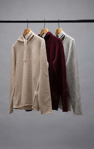 Autumn Winter: 12GG BRUSHED MERINO HOODY