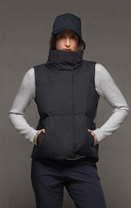 Autumn Winter: HIGH COLLAR DOWN VEST