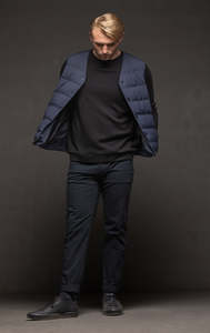 Clearance: WOOL BLEND DOWN VEST - CLEARANCE