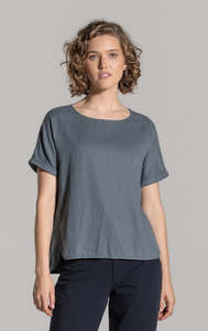 Womens: HEMP TENCEL LAUNDERED TOP