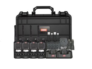 Products: GME TX677QP QUAD PACK UHF PORTABLE RADIO - Alcom Communications