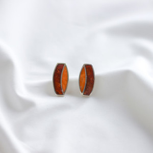 Products: Oval Amber Earrings