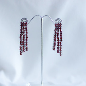 Products: Chandelier Garnet Earrings