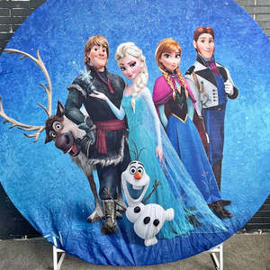 Backdrops: Blue Frozen Backdrop