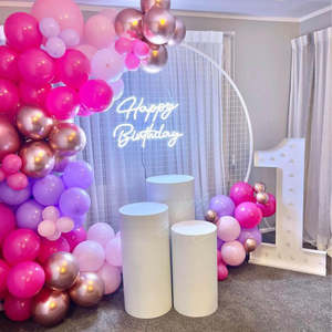 White Plinths