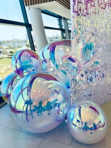 All Service: Giant Mirror Ball Set  – Iridescent, Gold or Silver