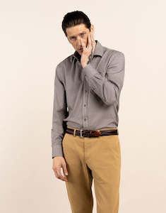 Shirts - Long Sleeve Casual: Rembrandt Sinatra Blue and Yellow Medallion Print Long Sleeve Shirt