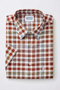 Aertex Taunton Multi Check Short Sleeve Shirt