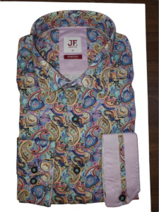 Jimmy Fox: Jimmy Fox Paisley Print Long Sleeve Shirt