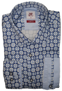 Jimmy Fox: Jimmy Fox Pacific Print Long Sleeve Shirt