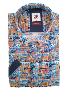 Jimmy Fox: Jimmy Fox Sea Side Short Sleeve Shirt