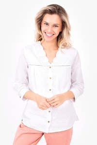 Brakeburn Macy Broderie Blouse