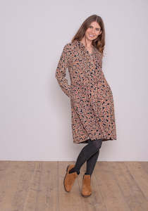 Brakeburn Pinecone Shirt Dress