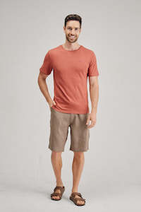 Braintree Hemp Cotton Crew Neck Short Sleeve T-Shirt