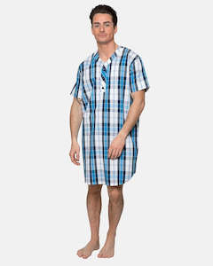 Coast Tartan Short Sleeve Nightshirt