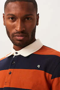 Garcia Fw22: Garcia Dark Moon Long Sleeve Polo Shirt