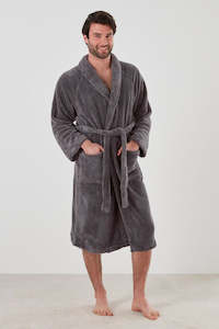Baksana: Baksana Manor Polyester Robe