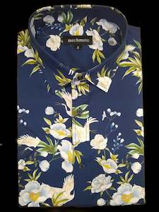 Mechmoto: Mechmoto Blossom Print Short Sleeve Shirt