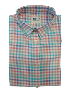 Bfcm: Aertex Wells Multi Check Short Sleeve Shirt