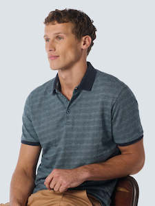 No Excess Polo 2 Coloured Jacquard Night