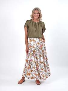 Knewe Aw23: Knewe Imagine Getty Full Length Skirt