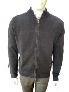 Berlin Waffle Full zip Sweatshirt