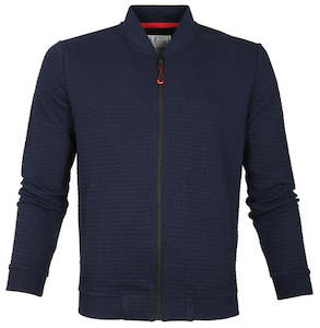 No Excess Full Zip Waffle Sweat Shirt