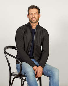 Rembrandt Kendrick Black Bomber Jacket