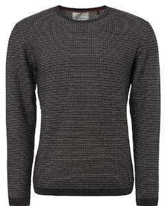 Sweatshirts: No Excess Black Crew Neck Sweater