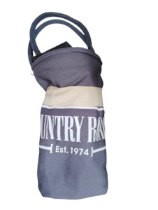 Ladies Bags Wallets: Country Road Heritage Zip Canvas Chambray Tote Bag