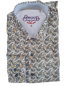 Sugar Satorial Gold Long Sleeve Shirt