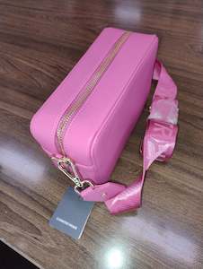 Country Road Branded Camera Bag-Grape