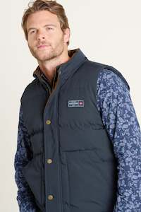 Brakeburn: Brakeburn Sleeveless Gilet-Navy